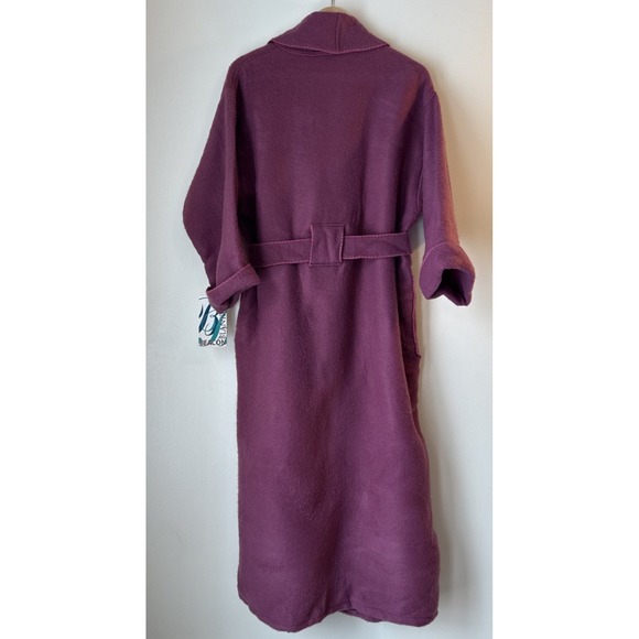 Vintage Cypress Robe Resort Spa Housecoat Pink Women's Size S 80s Retro Lounge - Picture 11 of 11